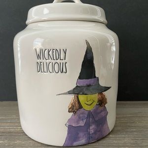 Rae Dunn Wickedly Delicious Witch Canister NEW